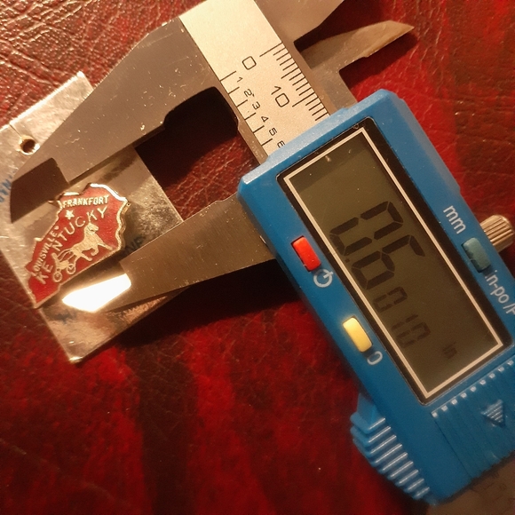 1960/70's Red Kentucky Souvenier Cloisonne Enamel Charm - Picture 8 of 12